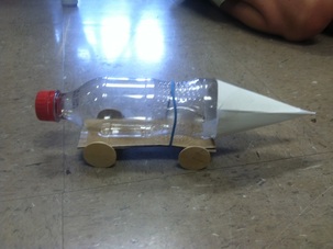 Water Bottle Car - Motion and Forces